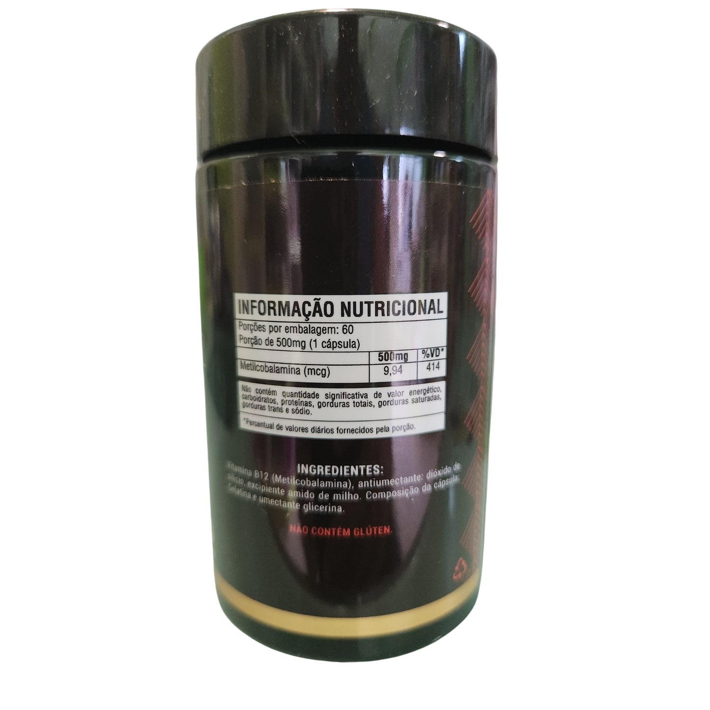 Vitamina B12 60 cápsulas Equilíbrio - Suporte Energético Essencial