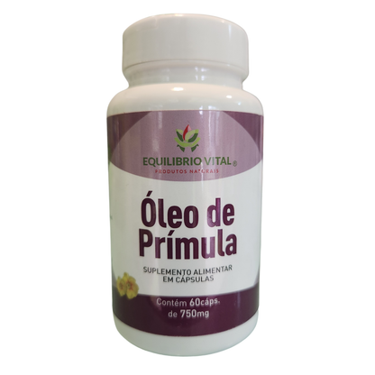 Óleo de Prímula 60 cápsulas Equilíbrio - Saúde e Vitalidade da Pele