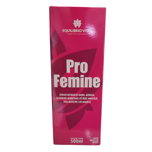 Pro Femine 500ml Equilíbrio Vital - Suporte Natural para a Saúde Feminina